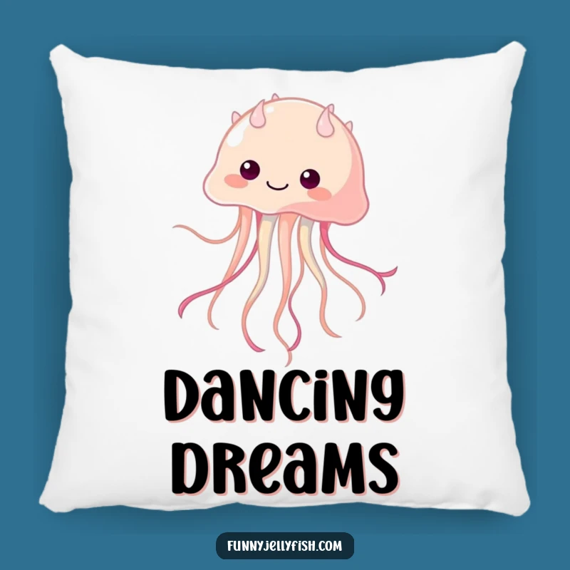 Funny Kawaii Jellyfish Dancer Pillow - Comfy and Cute Decor