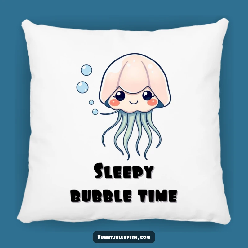 Funny Kawaii Jellyfish Bubble Pillow - Cozy Serenity