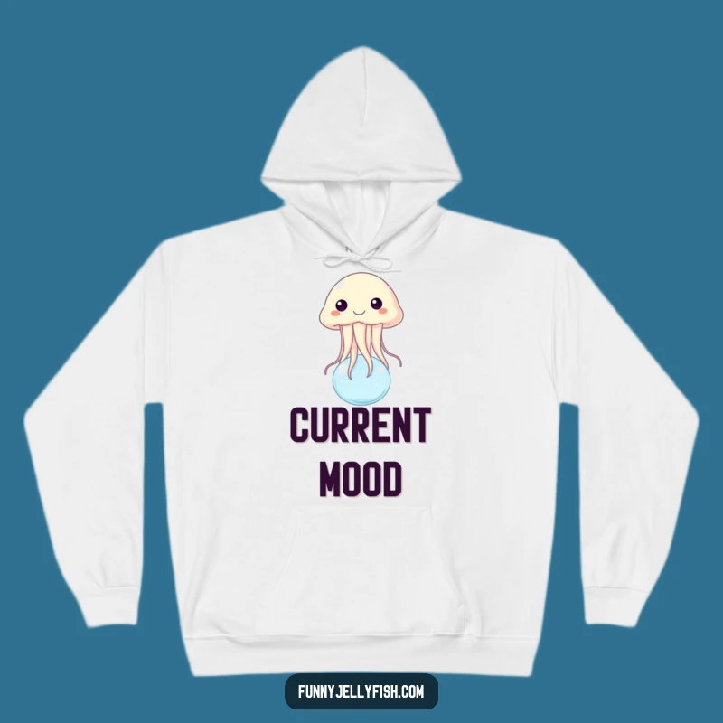 Funny Jellyfish Bubble Bounce Hoodie - Cozy & Hilarious Ocean Wear Gift