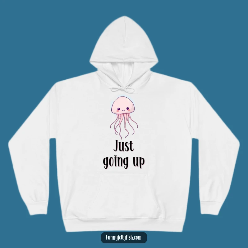 Funny Kawaii Jellyfish Bubble Hoodie: Cozy Floating Creature, Perfect Warm Funny Gift