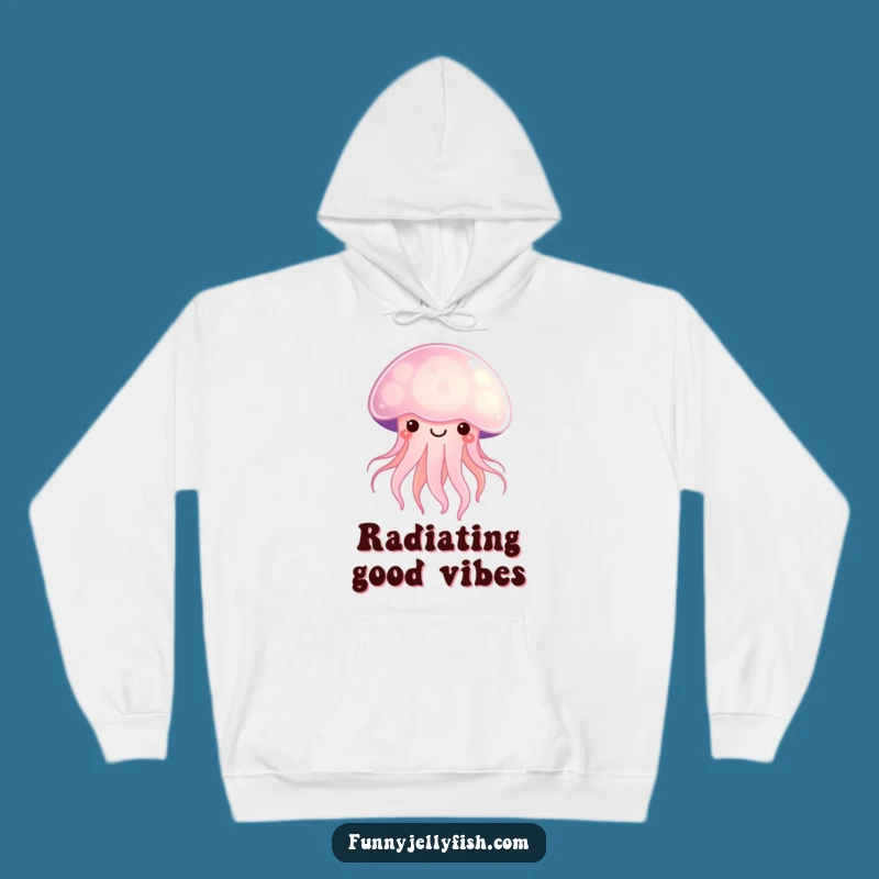 Funny Kawaii Jellyfish Hoodie - Cozy Glowing Comfort, Hilarious Gift