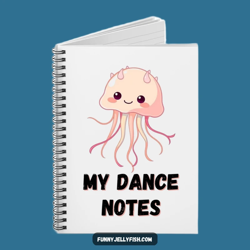Funny Kawaii Jellyfish Dancer Notebook - Jot Down Fun Ideas